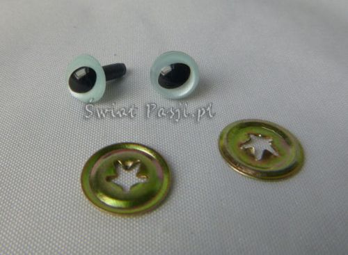 oczka kocie (safety eyes) jasno szare 7,5 mm