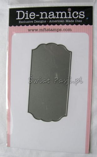 wykrojnik Die-namics - etykietka II (Vertical Greetings)