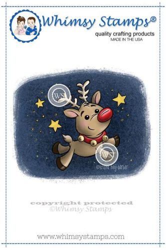 stempel gumowy Drawn with Character Collection - reindeer  magic