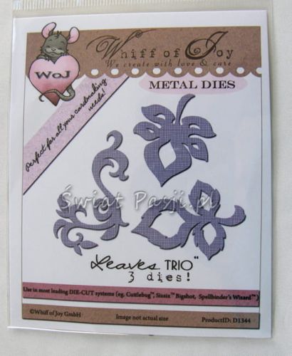 wykrojnik Whiff of joy - listki trio