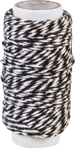 sznurek bawełniany bakers twine - czarny [62660019]