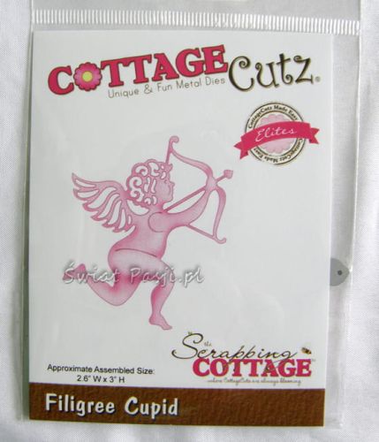 wykrojnik Cottage Cutz - filigree cupid [087]