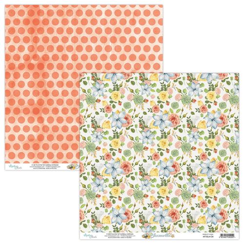 papier scrapbook Mintay Papers - bloomville 04