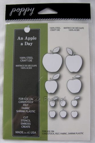 wykrojnik Poppy Stamps - an apple day [1114]