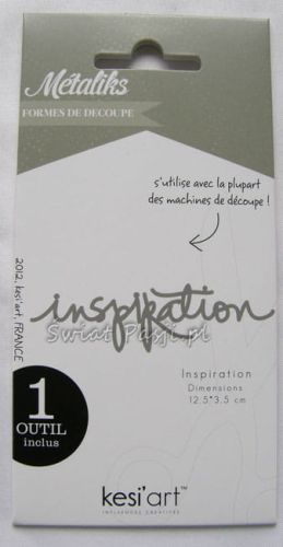 wykrojnik Metaliks - napis inspiration [OD-038]
