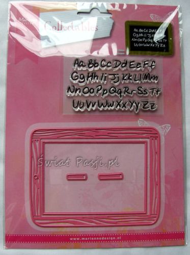 wykrojnik Marianne Design - tablica + stemple [COL1373]