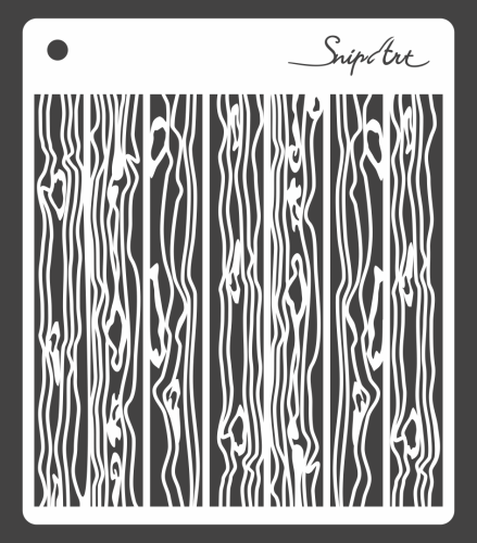 szablon / maska Snip Art - drewno