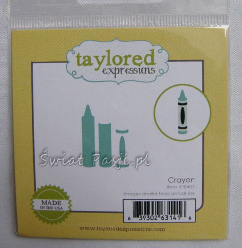 wykrojnik Taylored expressions - crayon