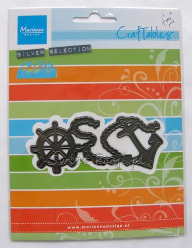 wykrojnik Marianne Design - folding die morskie elementy [CR1275]