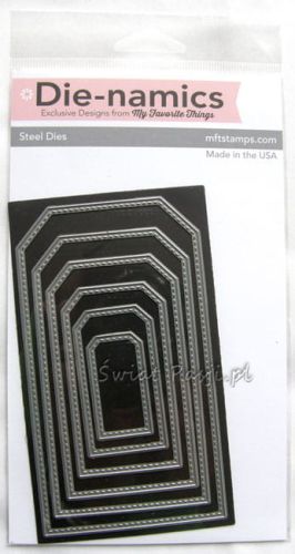 wykrojnik Die-namics - stitched traditional tags STAX