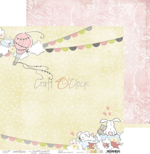 papier scrapbook Craft o'clock - sweet princess 03