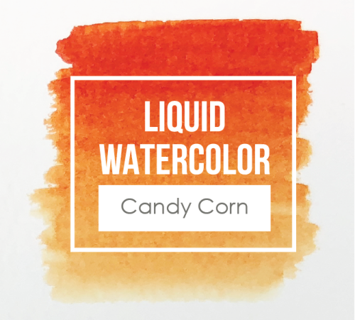 płynne akwarele Taylored Expressions - candy corn (pomarańczowy)