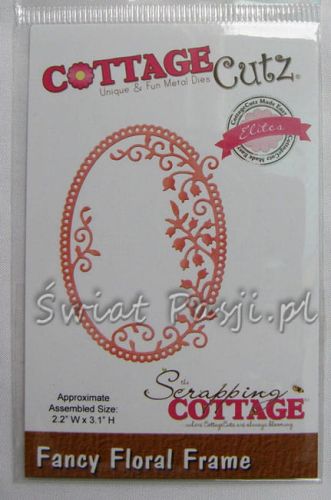 wykrojnik Cottage Cutz - fancy floral frame [cce-238]