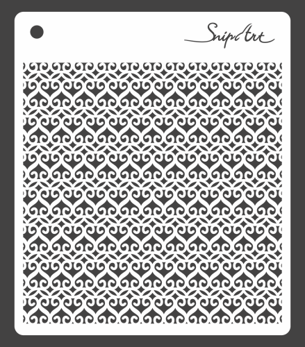 szablon Snip Art - koronka #2