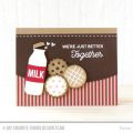 wykrojnik Die-namics - you're the milk to my cookie