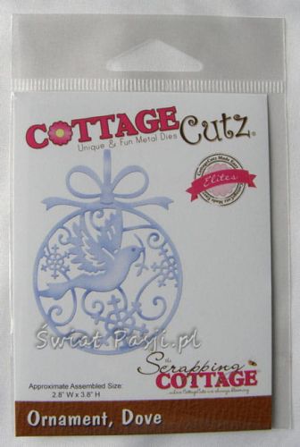 wykrojnik Cottage Cutz - ornament, dove [CCE-184]