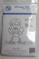 stempel gumowy Krista - super girl