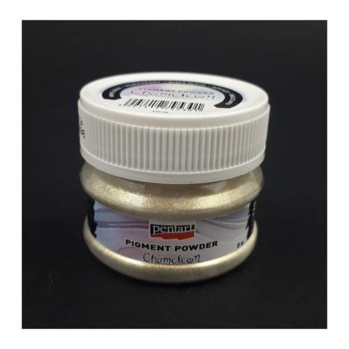 pigment w proszku Pentart - chameleon - białe złoto