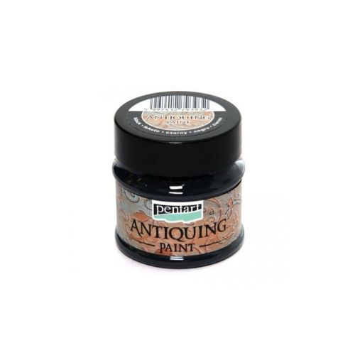 farba antyczna Pentart - czarna 50 ml
