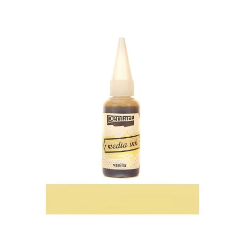 tusz alkoholowy Pentart media ink - wanilia 20 ml