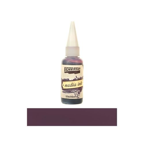 tusz alkoholowy Pentart media ink - jagoda 20 ml