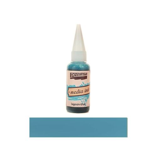 tusz alkoholowy Pentart media ink - laguna 20 ml