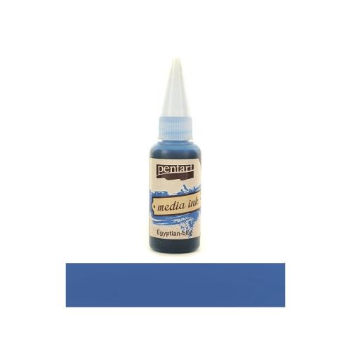 tusz alkoholowy Pentart media ink - egipski niebieski 20 ml