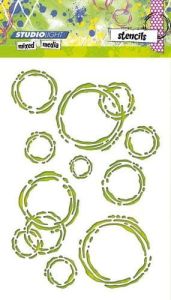 szablon Studio Light A5 - zacieki [MASKMM17]