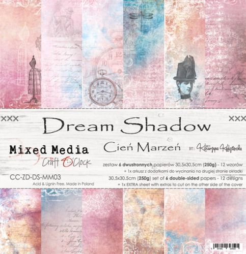 papier scrapbook Craft o'clock - dream shadow [zestaw 12" x 12"]