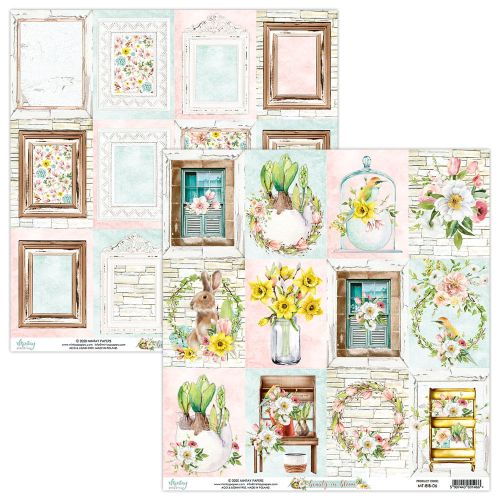 papier scrapbook Mintay Papers - beauty in bloom 06