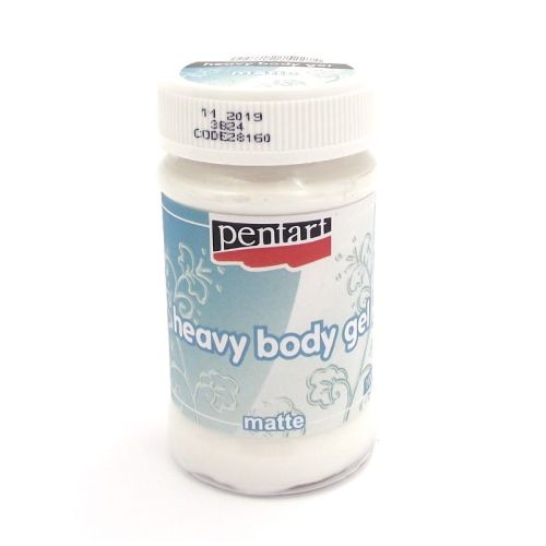 pasta heavy body gel Pentart 100 ml - matowa
