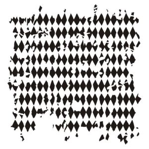 szablon 13Arts - tattered diamonds
