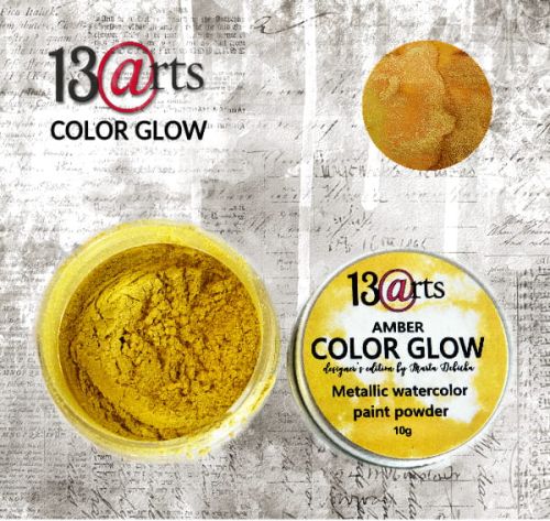 farba akwarelowa w proszku color glow 13@rts - amber