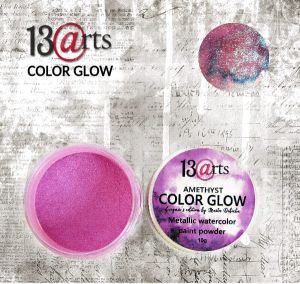 farba akwarelowa w proszku color glow 13@rts - amethyst