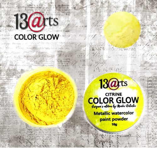 farba akwarelowa w proszku color glow 13@rts - citrine