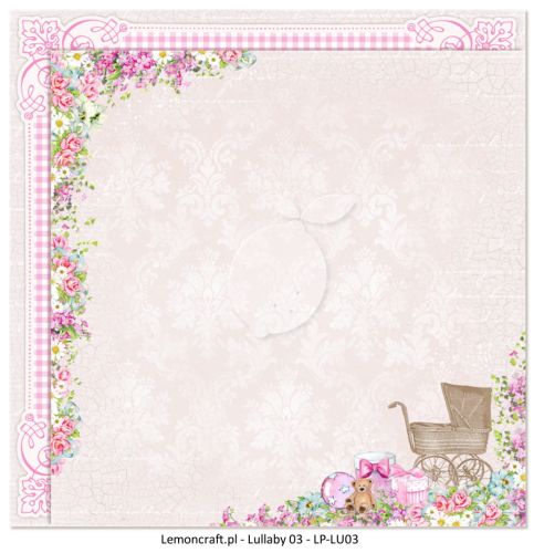 papier scrapbook LemonCraft - lullaby 03
