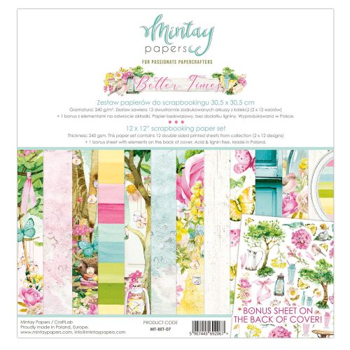 papier scrapbook Mintay Papers- better times [zestaw]