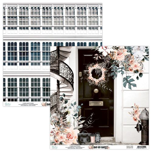 papier scrapbook Mintay Papers - day by day 01