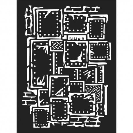 szablon Stamperia 15 x 20 cm - steampunk