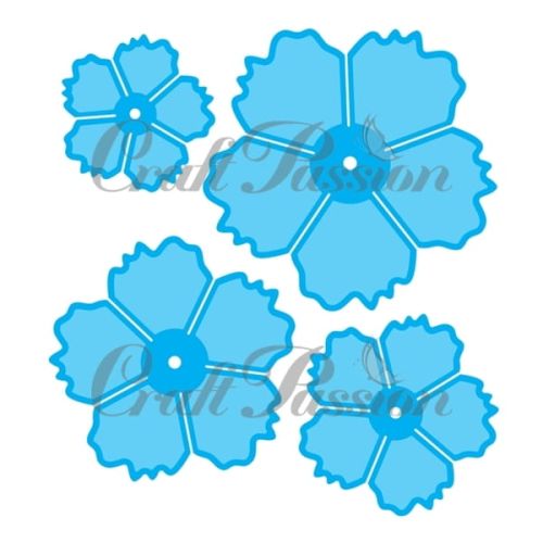 wykrojniki Craft Passion - kwiaty #8 [CP-63]