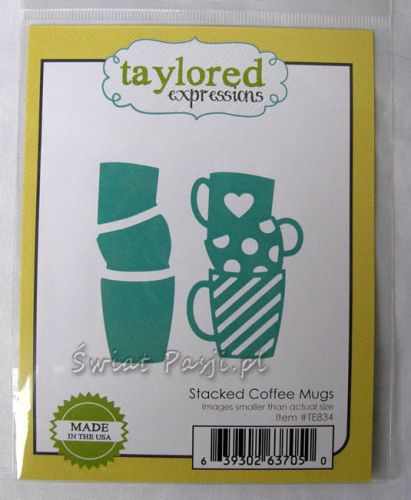 wykrojnik Taylored expressions - stacked coffee mugs