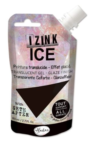 farba IzInk ICE - ciemno brązowa 80ml