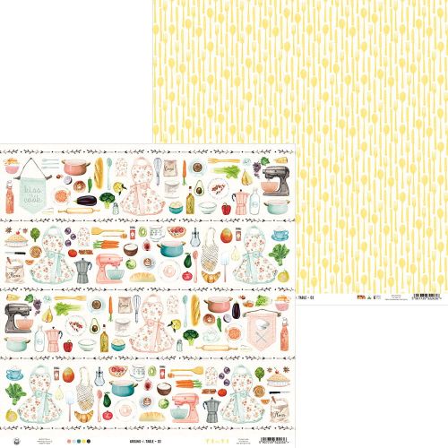 papier scrapbook P13 - around the table 03