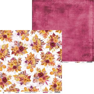 papier scrapbook P13 - the four seasons - autumn 01