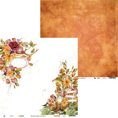 papier scrapbook P13 - the four seasons - autumn 03