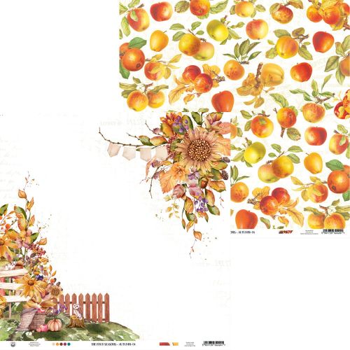 papier scrapbook P13 - the four seasons - autumn 04