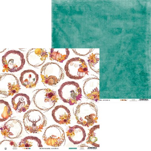 papier scrapbook P13 - the four seasons - autumn 06