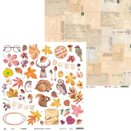 papier scrapbook P13 - the four seasons - autumn 07