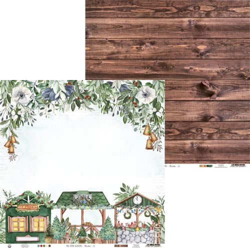 papier scrapbook P13 - the four seasons - winter 02