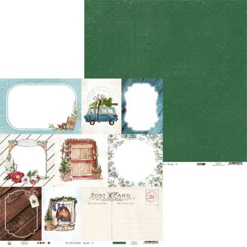 papier scrapbook P13 - the four seasons - winter 05